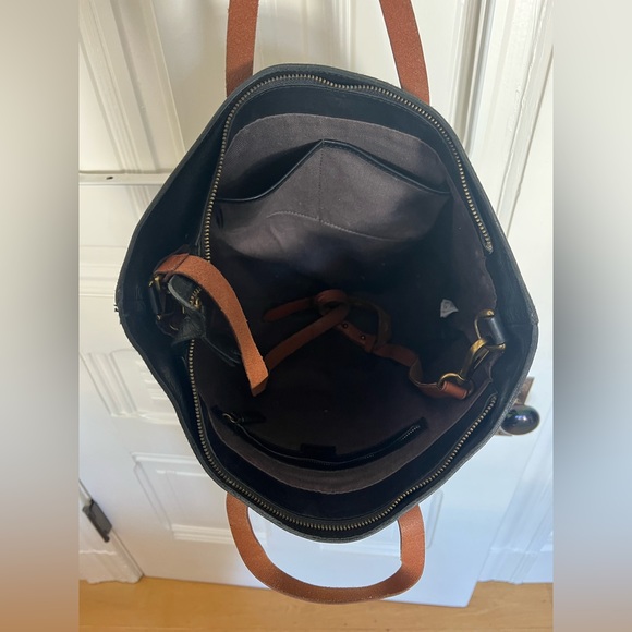 Madewell cross body tote - large - Picture 2 of 2